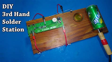 Some of these costs we recognize. DIY 3rd Hand Soldering Station (Helping Hand) - YouTube