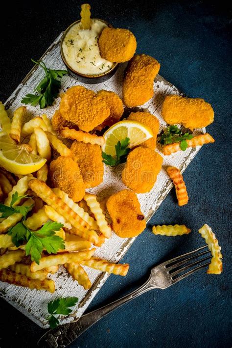 British Food Fish And Chips Stock Image Image Of French Cooked