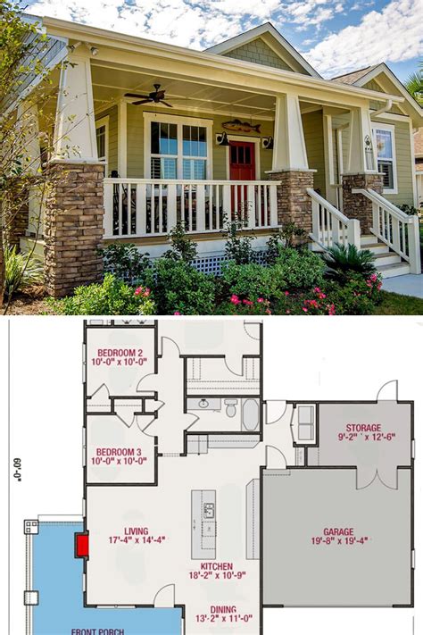 Two Story House Plans With Front Porch And Second Level Living Room On