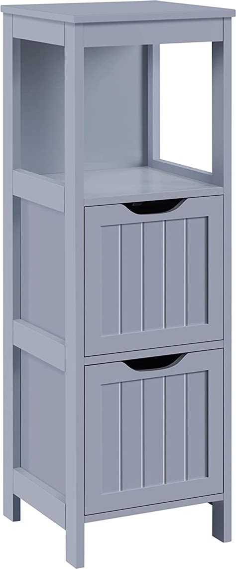 Yaheetech Wooden Storage Cabinet Floor Cabinet With 2 Drawers For