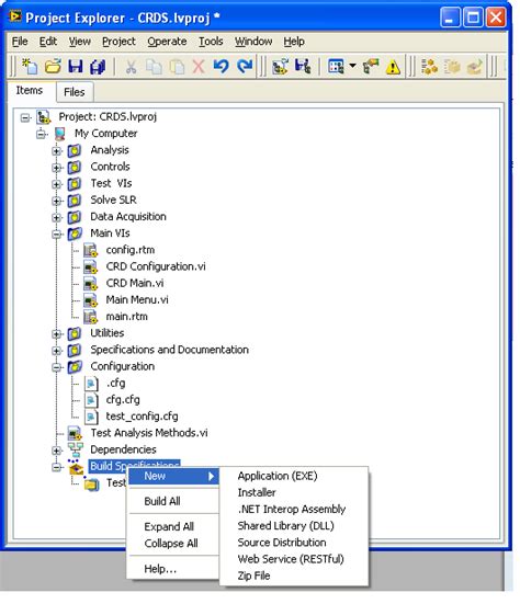 Solved How To Create An Executable File From A Labview 861 Ni