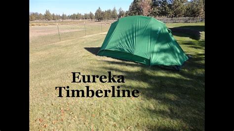 The Eureka Timberline 4 Tent Youtube