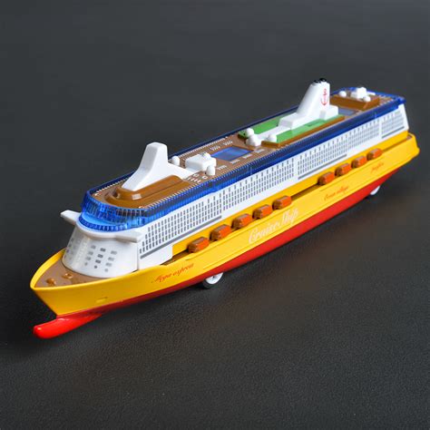 [USD 16.62] Children's toy color perth large-scale cruise ship model