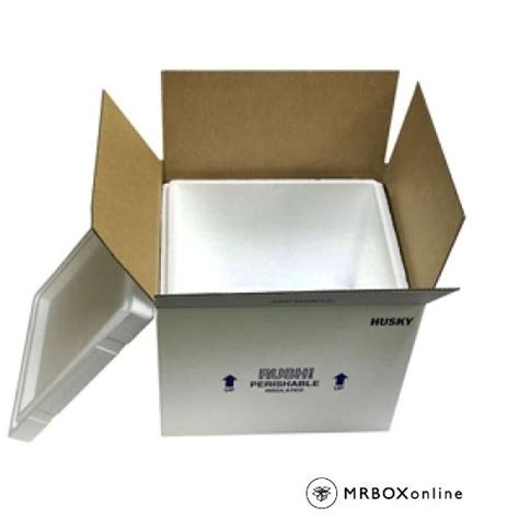 40.5 x 25.5 x 12 cm (405 x 255 x 120 mm) thickness of the box = 2 cm (20mm) 16x13x12.5 Husky Styrofoam Coolers | Foam Cooler Boxes ...