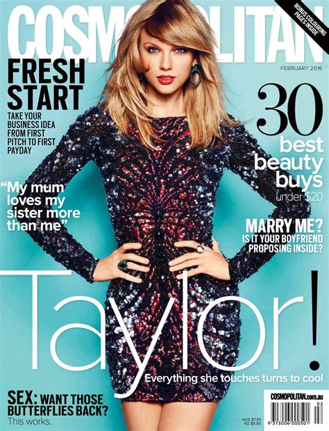 Free Download Taylor Swift Cosmopolitan Australia Magazine February