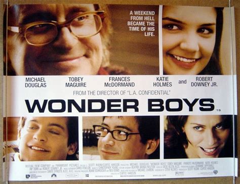 Wonder Boys Original Cinema Movie Poster From British
