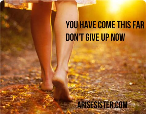 I Just Cant Give Up Now Arise Sister