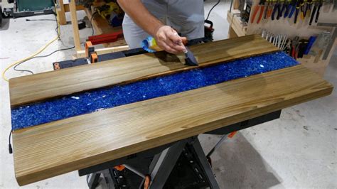 Removing epoxy river table from the mold. How to Make an Epoxy Resin River Table | Pahjo Designs