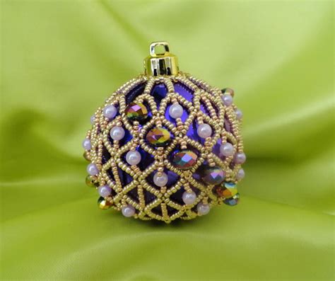 Beautiful Beaded Christmas Balls Beads Magic