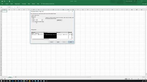 How To Import A Csv File In To Excel And Split Out The Columns You Dont