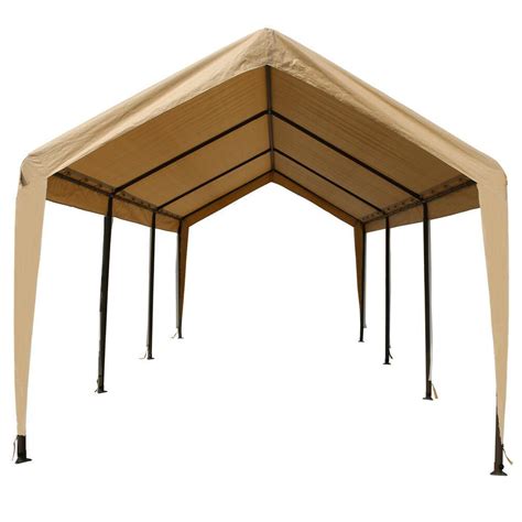 Canopy tan illustrations & vectors. Tan Heavy Duty Canopy Tent 10x20 Carport Portable