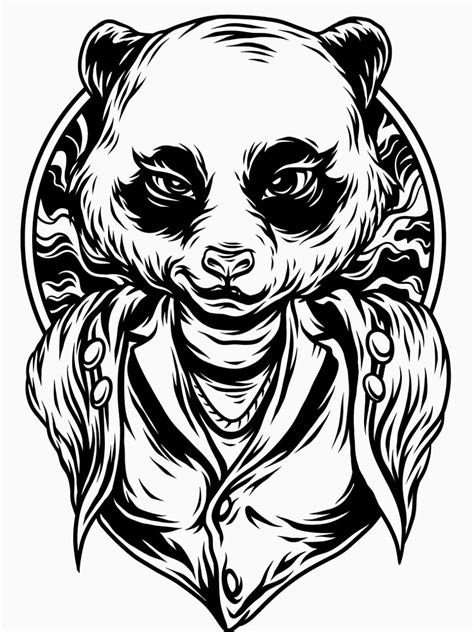 Evil Panda T Shirt By Rafaeln Redbubble