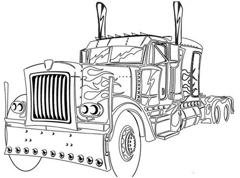 Vous avez à disposition un dessin du coloriage pompier dans un camion à imprimer avec des couleurs pour aider à choisir les crayons et feutres pour colorier et dessiner. Coloriage Camion avec style dessin gratuit à imprimer