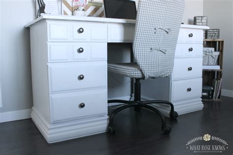 Plumbing storage & organization tools window treatments menards pro gift cards ray's list clearance & bargains brands shop all save big on paint at menards®! Desk Makeover with Menards Chalk Paint; Dutch Boy ...