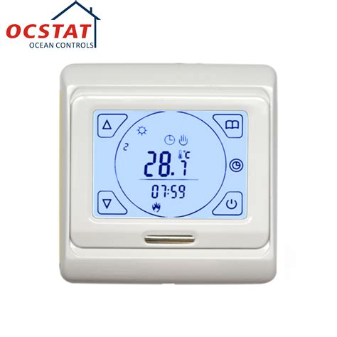 Touch Screen Weekly Programmable Electronic Room Thermostat V A