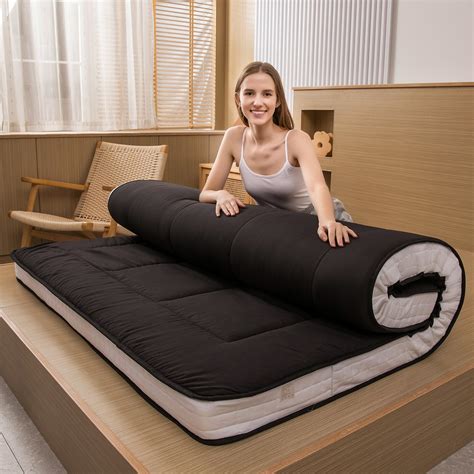 Bedroom Furniture Futons Uneeber Japanese Futon Foldable Roll Up