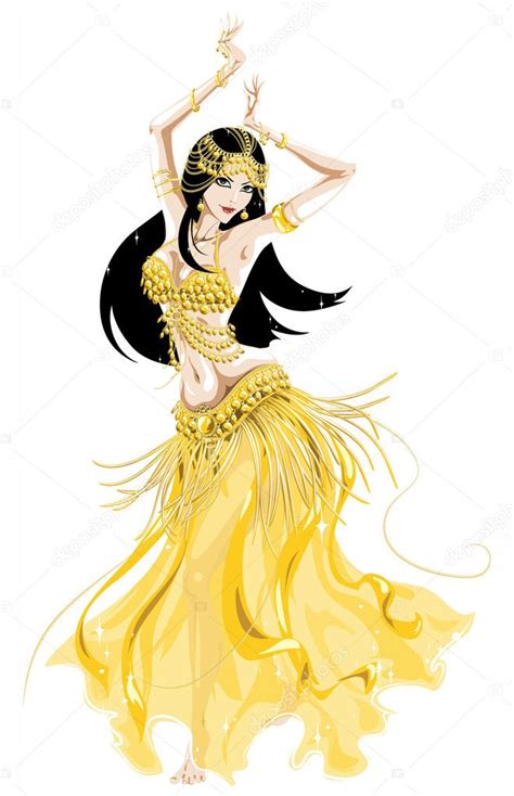 Belly Dancer — Stock Vector © Idyshkalps 9028263