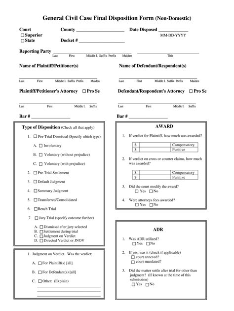 Glpp Disposition Form Fill Out And Sign Printable Pdf Template
