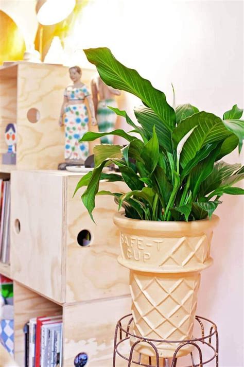 Giant Ice Cream Cone Planter: You Have to Eat Your Greens