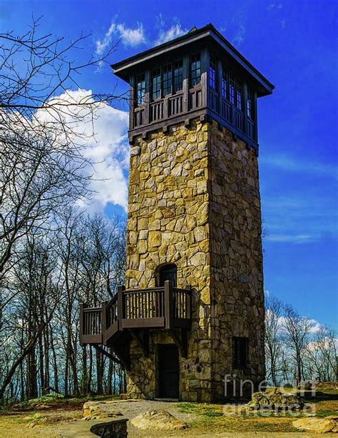 Fort Mountain Fire Tower By Nick Zelinsky Jr Tower House Alpine