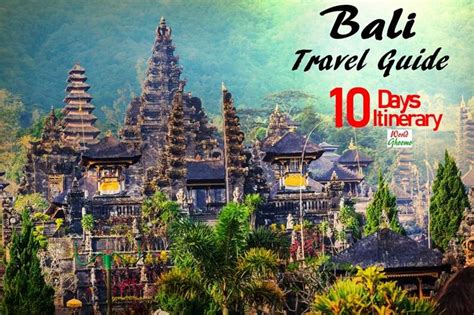 Bali Travel Guide 10 Days Bali Travel Itinerary Bali Maps — World