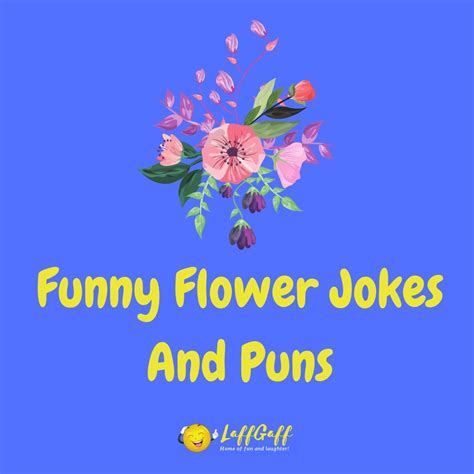 25 Funny Flower Jokes And Puns Laffgaff