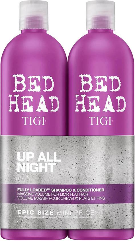 Tigi Bed Head Up All Night Fully Loaded Duo Kit Shampoo Ml