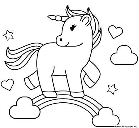 Free Printable Rainbow Unicorn Coloring Pages Print Color Craft Porn Sex Picture