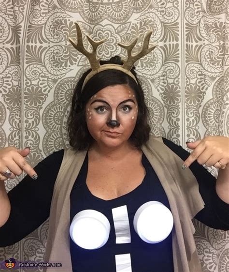 A Deer In Headlights Halloween Costume Contest At Costume