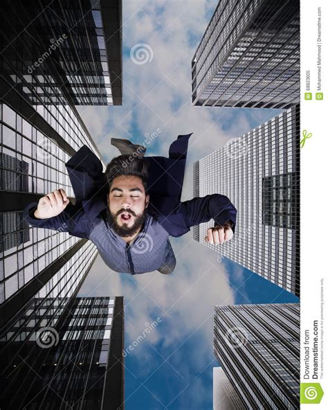 Levitation or falling stock image. Image of death, isolated - 68823605