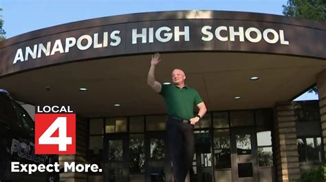 Suspended Dearborn Heights principal returns to work - YouTube
