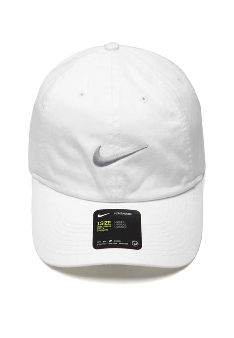 Boné Nike Sportswear Swoosh Heritage 86 Branco Compre Agora Kanui