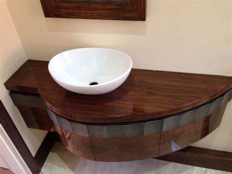 See more ideas about bathroom units, vanity units. High Gloss American Black Walnut Bathroom Vanity Unit ...