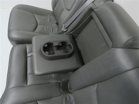 Replacement Chevy Gmc Silverado Seats Sierra Crew Cab Black Leather