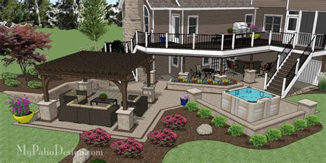 Custom 3d Patio Design Designing Patios You Love To Use