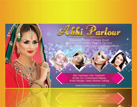 Check out the free resume templates word that look like photoshop designs. Beauty parlour Banner Design in Photoshop on Behance