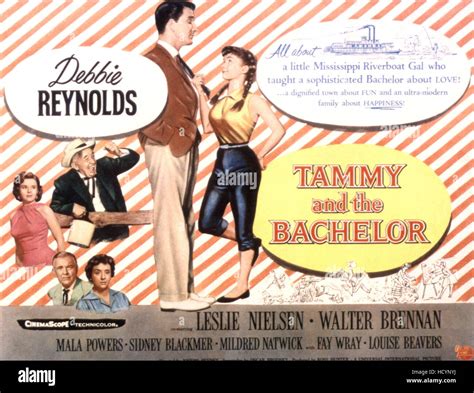Tammy And The Bachelor Debbie Reynolds Leslie Nielsen Walter Brennan Sidney Blackmer