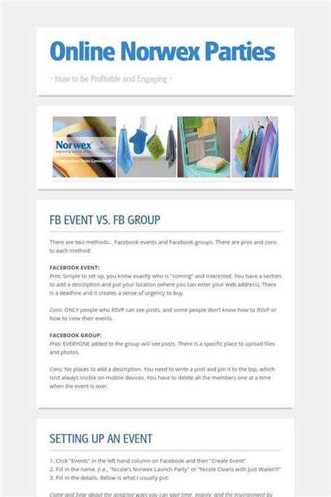 Our system stores norwex parties apk older versions, trial versions, vip versions, you can see older versions. Online Norwex Parties | Norwex | Pinterest | 'salem's lot ...