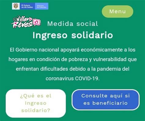 Esta nueva opción de apoyo llamado ingreso solidario 2021 es un apoyo económico que comprende beneficios para tres millones de familias. Verifique si usted es beneficiario del Programa del ...