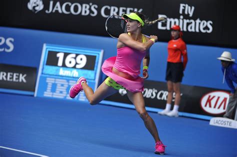Eugenie Bouchard Australian Open In Melbourne Quarter Final