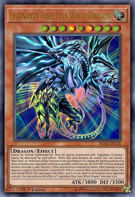 Legendary Blue Eyes White Dragon By Chaostrevor On Deviantart White Dragon Yugioh Dragon
