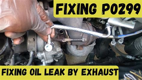 Chevy Cruze L Turbo Oil Feed Line Replacement Youtube