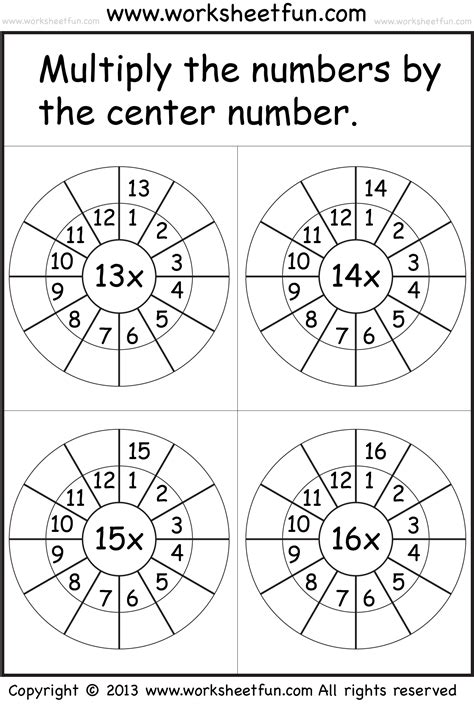 Times Table Worksheet Kids Math Worksheets Free Printable Worksheets