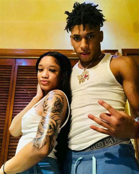 Nle Choppa Mariah ️ ️️ Girlfriend Tattoos Cute Rappers Couple Goals Relationships