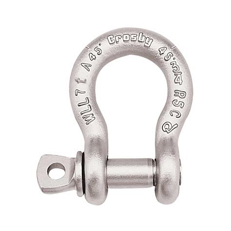 Crosby G 209a Alloy Screw Pin Shackles Mazzella