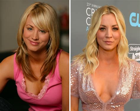Kaley Cuoco From The Big Bang Theory Cast Then And Now E News Porn