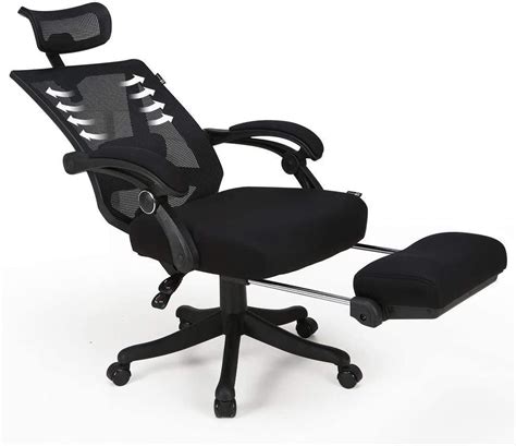Hbada Reclining Office Desk Chair Adjustable High Back Ergonomic