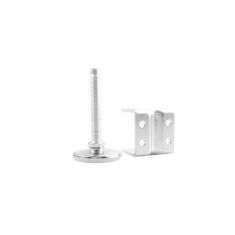 Is the leveler you're considering accessible for flat installations? U-Bracket Leg Levelers-4 Pack - Avanti Systems Co. Ltd