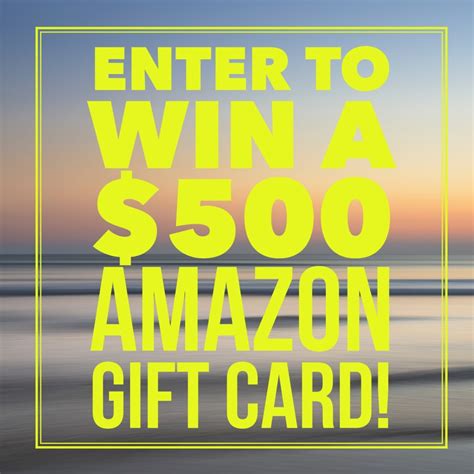 Amazon.com gift card in a reveal (various designs). WIN a $500 Amazon Gift Card! | Random Thoughts