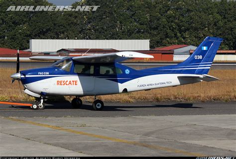 Cessna 210l Centurion Ii Guatemala Air Force Aviation Photo